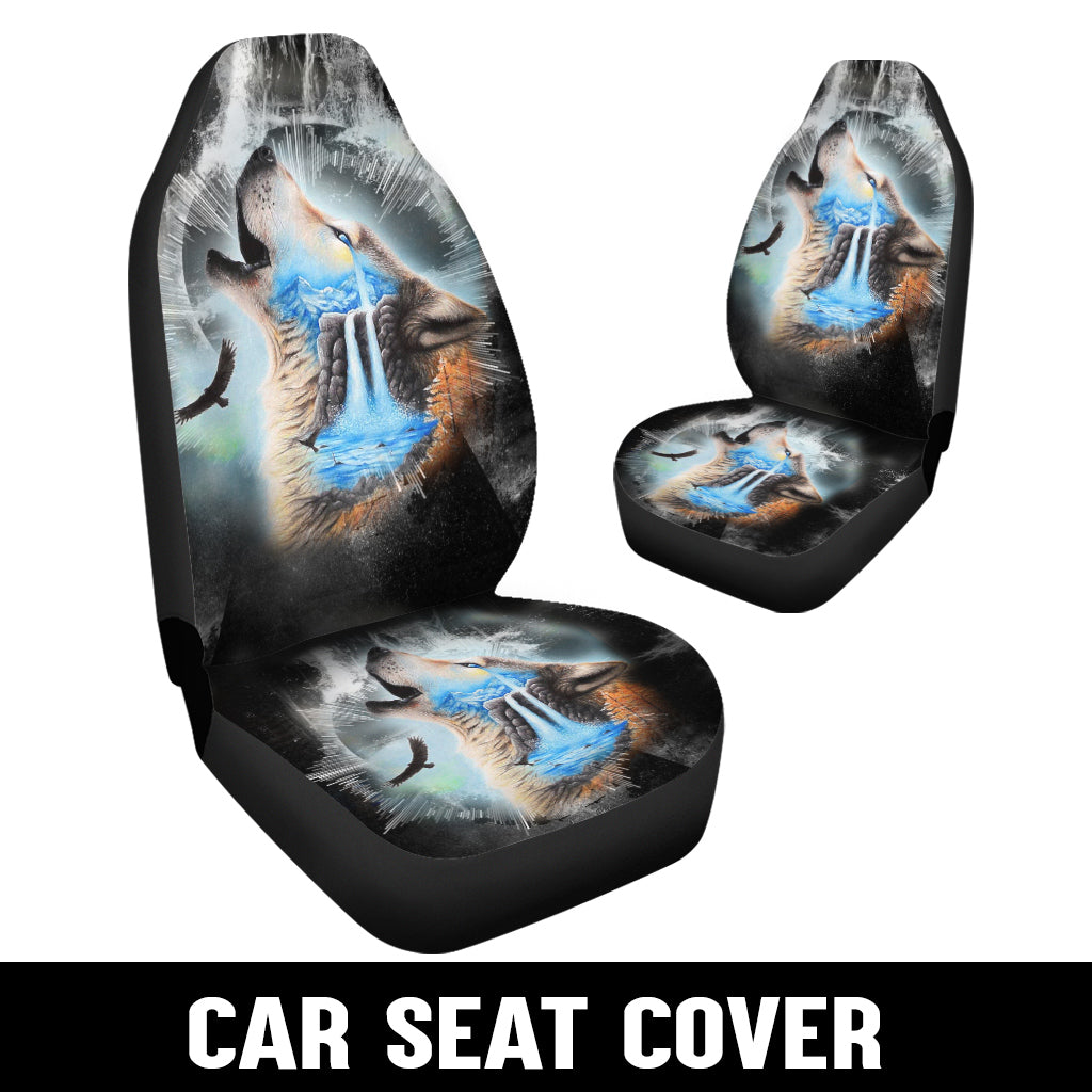 WelcomeNative Native Car Seat Cover, 3D Car Seat Cover , All Over Print Car Seat Cover - Design #12