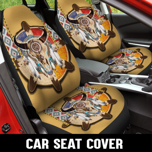 WelcomeNative Native Car Seat Cover, 3D Car Seat Cover , All Over Print Car Seat Cover - Design #13