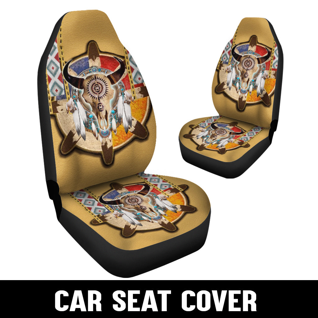 WelcomeNative Native Car Seat Cover, 3D Car Seat Cover , All Over Print Car Seat Cover