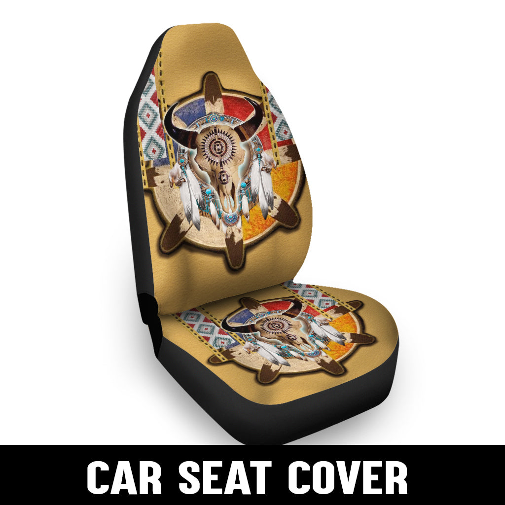 WelcomeNative Native Car Seat Cover, 3D Car Seat Cover , All Over Print Car Seat Cover