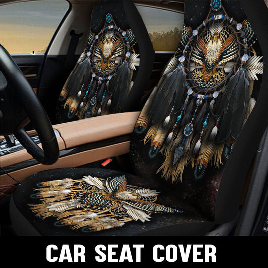 WelcomeNative Native Car Seat Cover, 3D Car Seat Cover , All Over Print Car Seat Cover