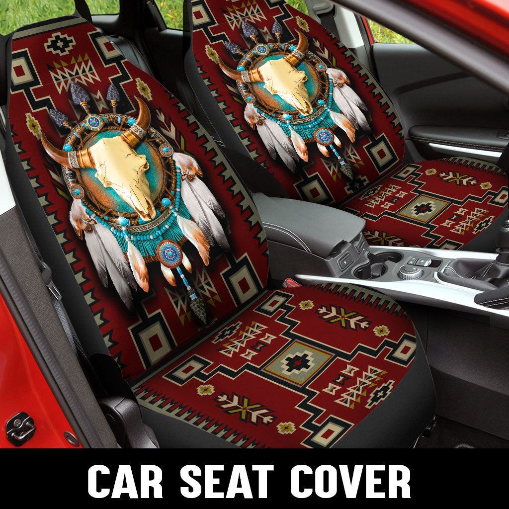 WelcomeNative Native Car Seat Cover, 3D Car Seat Cover , All Over Print Car Seat Cover - Design #17