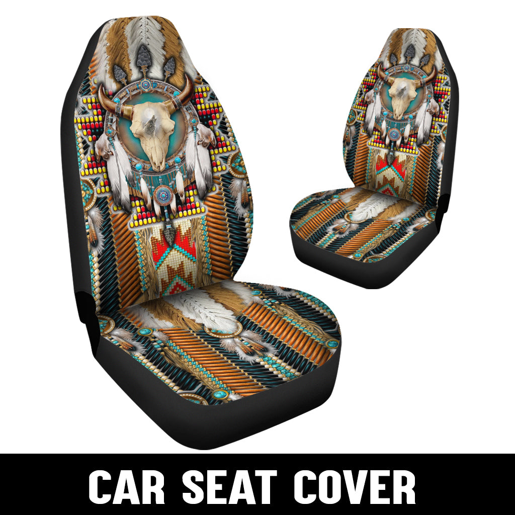 WelcomeNative Native Car Seat Cover, 3D Car Seat Cover , All Over Print Car Seat Cover