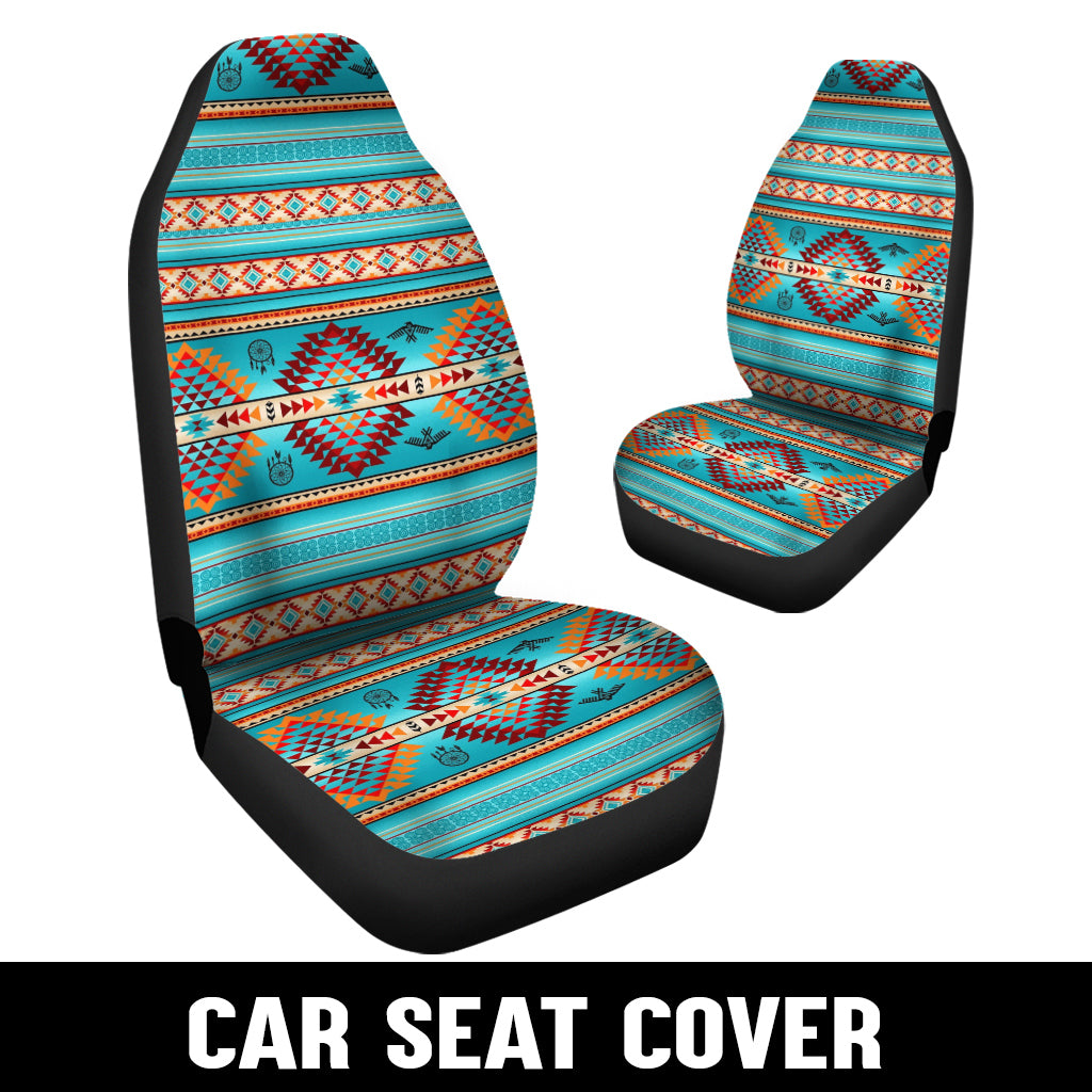 WelcomeNative Native Car Seat Cover, 3D Car Seat Cover , All Over Print Car Seat Cover