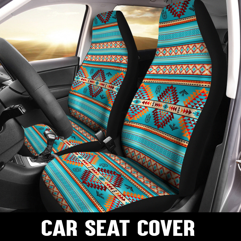 WelcomeNative Native Car Seat Cover, 3D Car Seat Cover , All Over Print Car Seat Cover