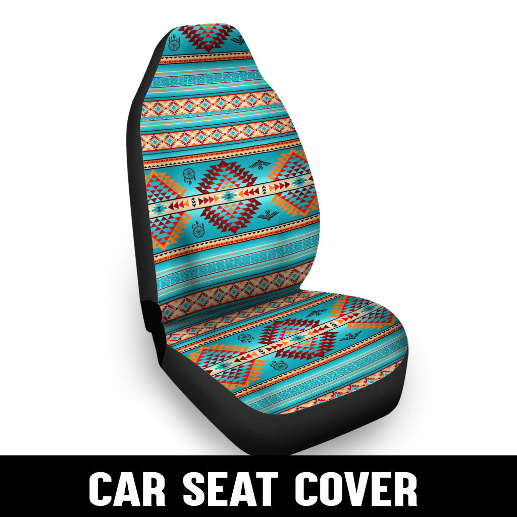 WelcomeNative Native Car Seat Cover, 3D Car Seat Cover , All Over Print Car Seat Cover
