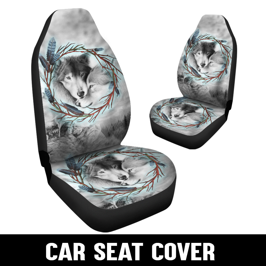 WelcomeNative Native Car Seat Cover, 3D Car Seat Cover , All Over Print Car Seat Cover