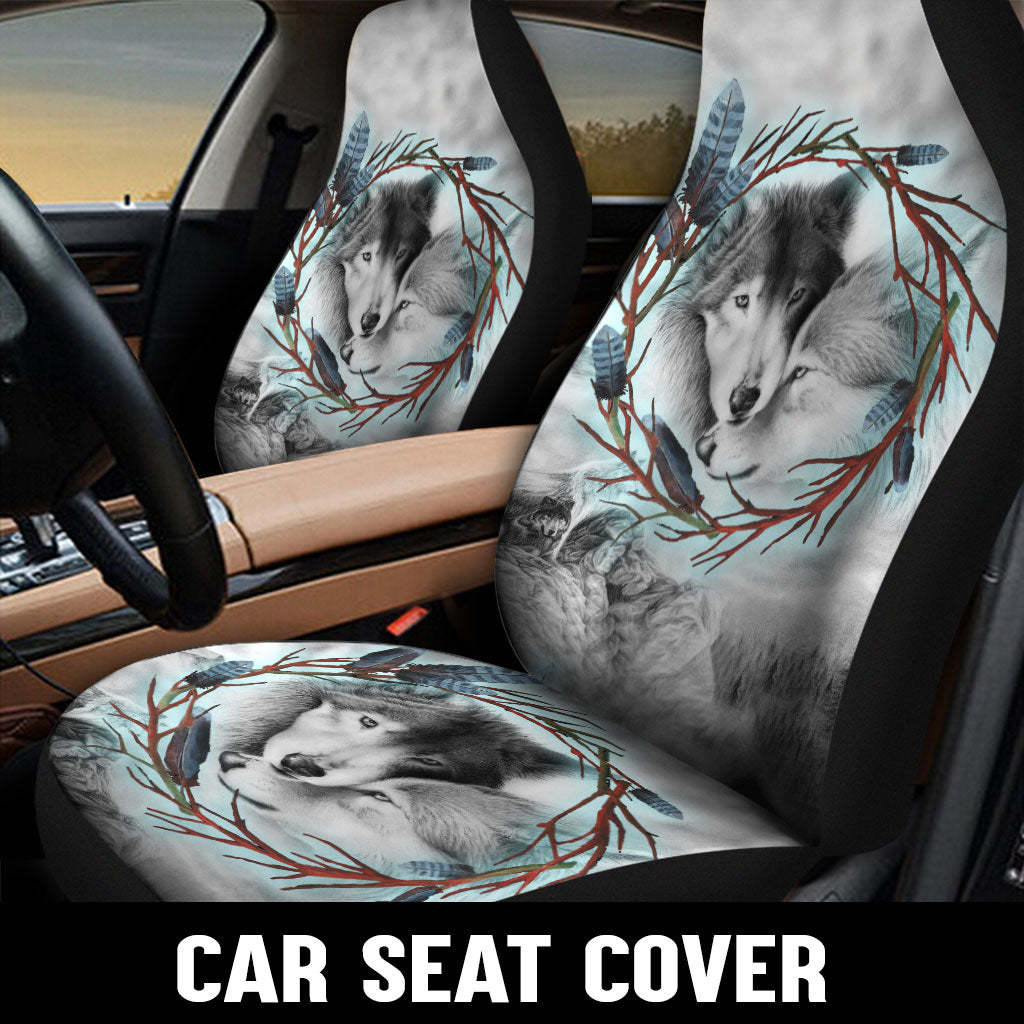 WelcomeNative Native Car Seat Cover, 3D Car Seat Cover , All Over Print Car Seat Cover