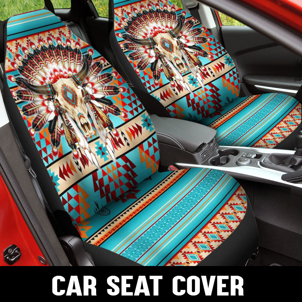 WelcomeNative Native Car Seat Cover, 3D Car Seat Cover , All Over Print Car Seat Cover