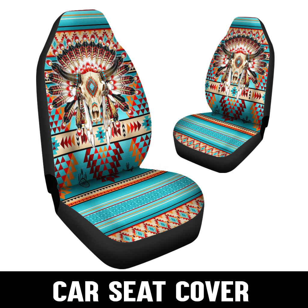 WelcomeNative Native Car Seat Cover, 3D Car Seat Cover , All Over Print Car Seat Cover