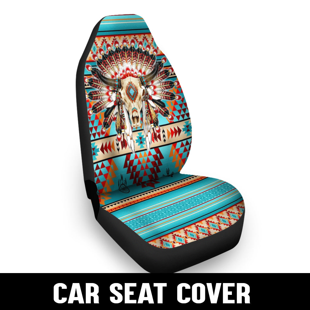 WelcomeNative Native Car Seat Cover, 3D Car Seat Cover , All Over Print Car Seat Cover