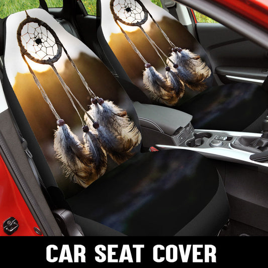 WelcomeNative Native Car Seat Cover, 3D Car Seat Cover , All Over Print Car Seat Cover - Design #25