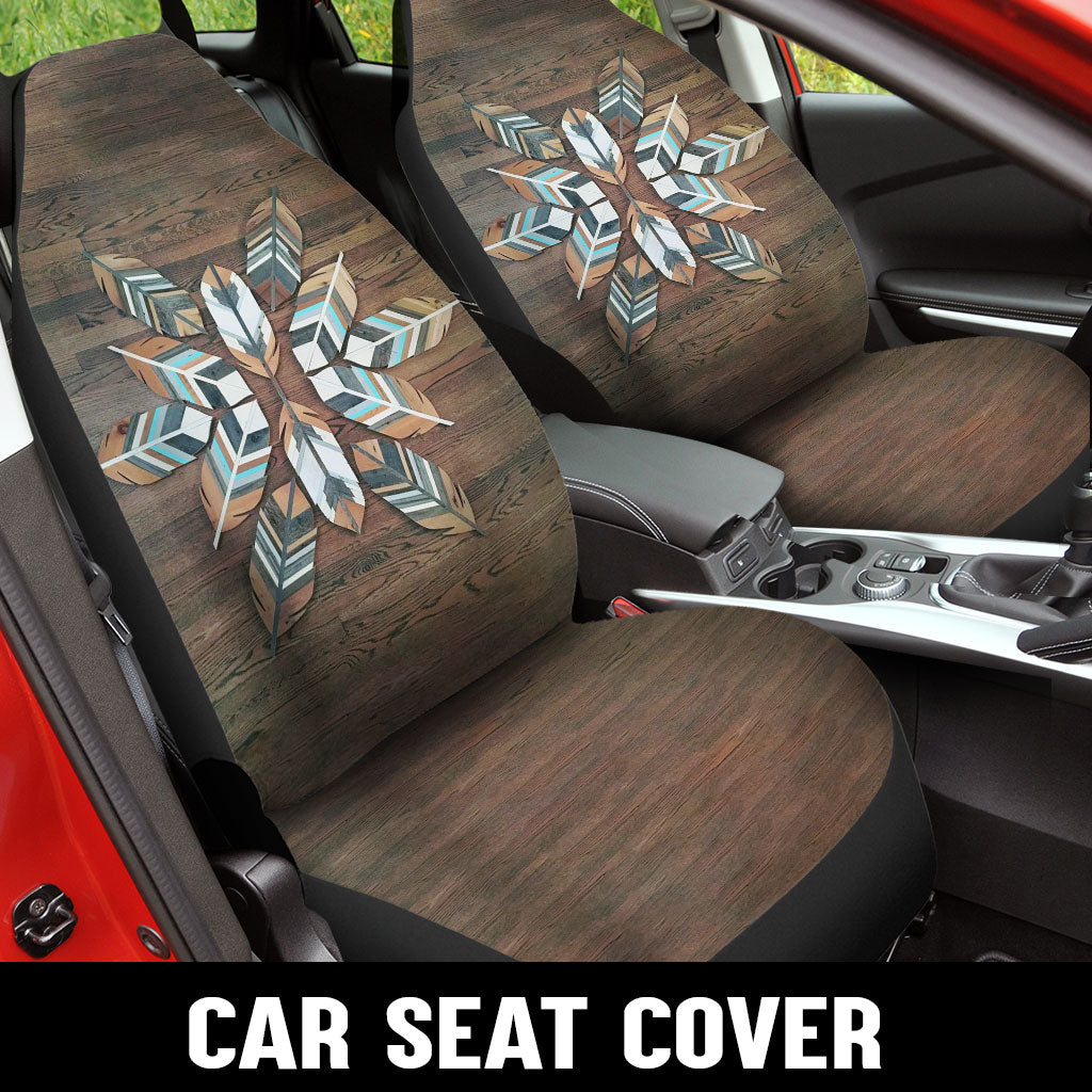 WelcomeNative Native Car Seat Cover, 3D Car Seat Cover , All Over Print Car Seat Cover