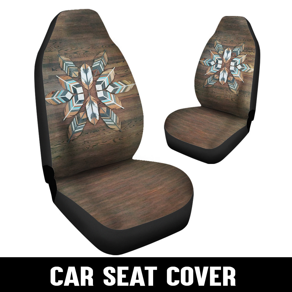 WelcomeNative Native Car Seat Cover, 3D Car Seat Cover , All Over Print Car Seat Cover