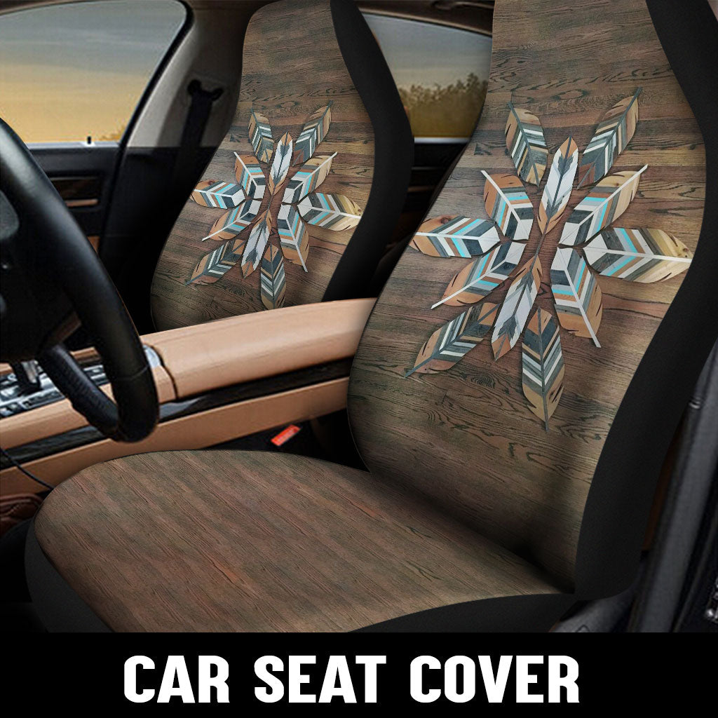 WelcomeNative Native Car Seat Cover, 3D Car Seat Cover , All Over Print Car Seat Cover - Design #26