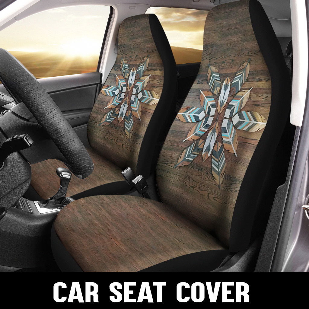 WelcomeNative Native Car Seat Cover, 3D Car Seat Cover , All Over Print Car Seat Cover