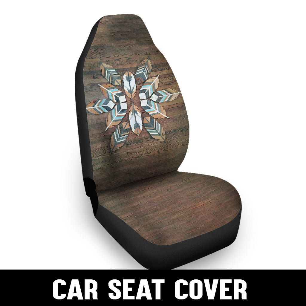 WelcomeNative Native Car Seat Cover, 3D Car Seat Cover , All Over Print Car Seat Cover