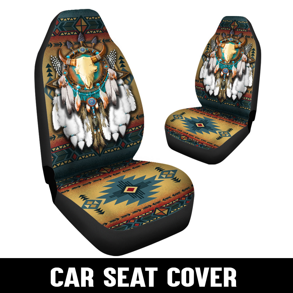 WelcomeNative Native Car Seat Cover, 3D Car Seat Cover , All Over Print Car Seat Cover
