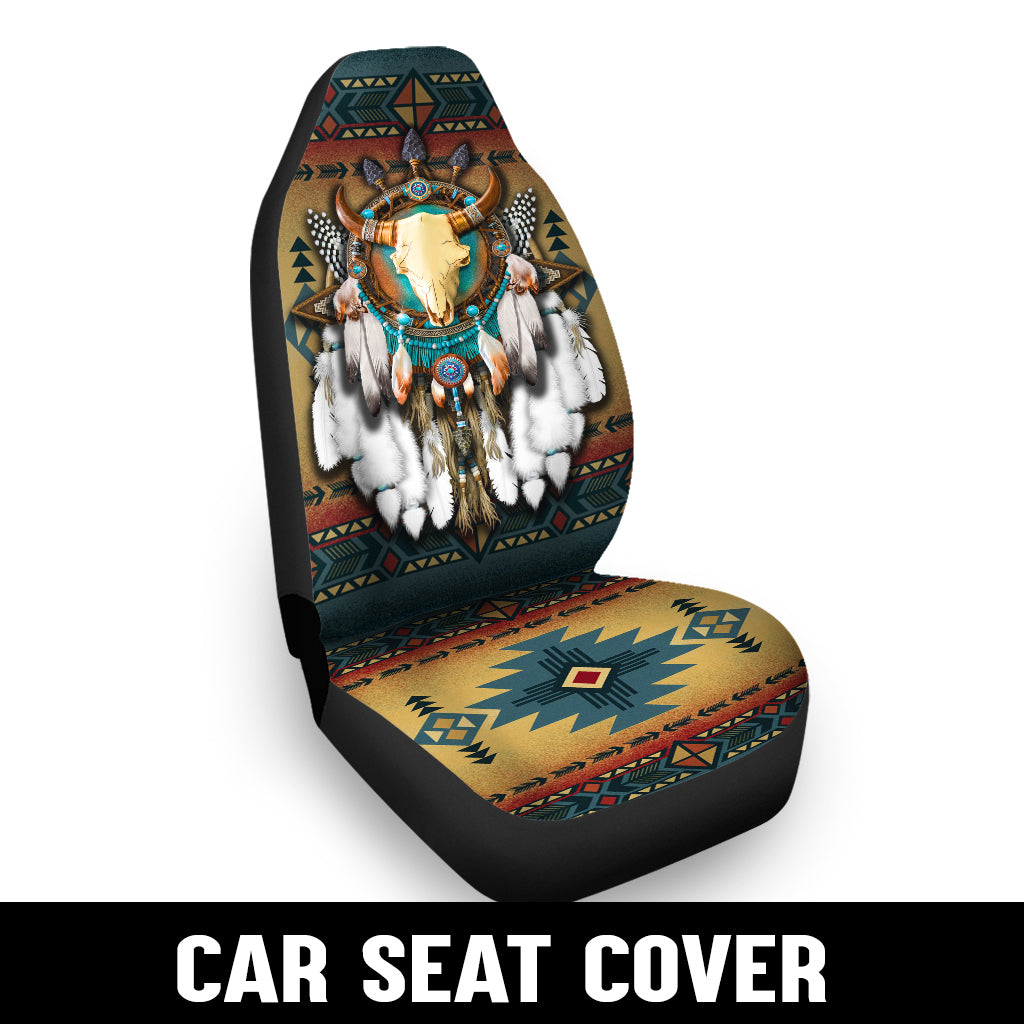 WelcomeNative Native Car Seat Cover, 3D Car Seat Cover , All Over Print Car Seat Cover
