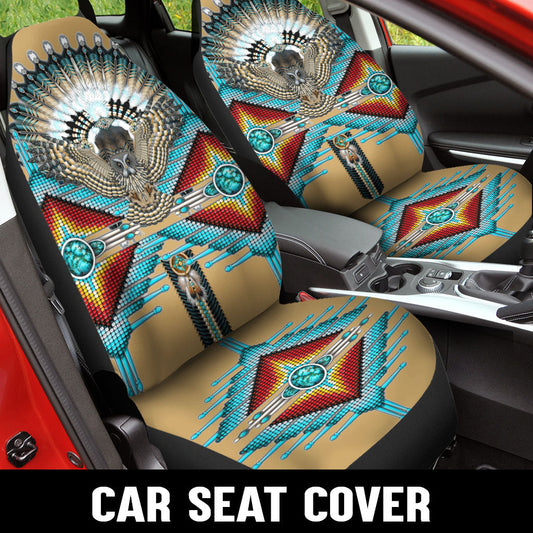 WelcomeNative Native Car Seat Cover, 3D Car Seat Cover , All Over Print Car Seat Cover