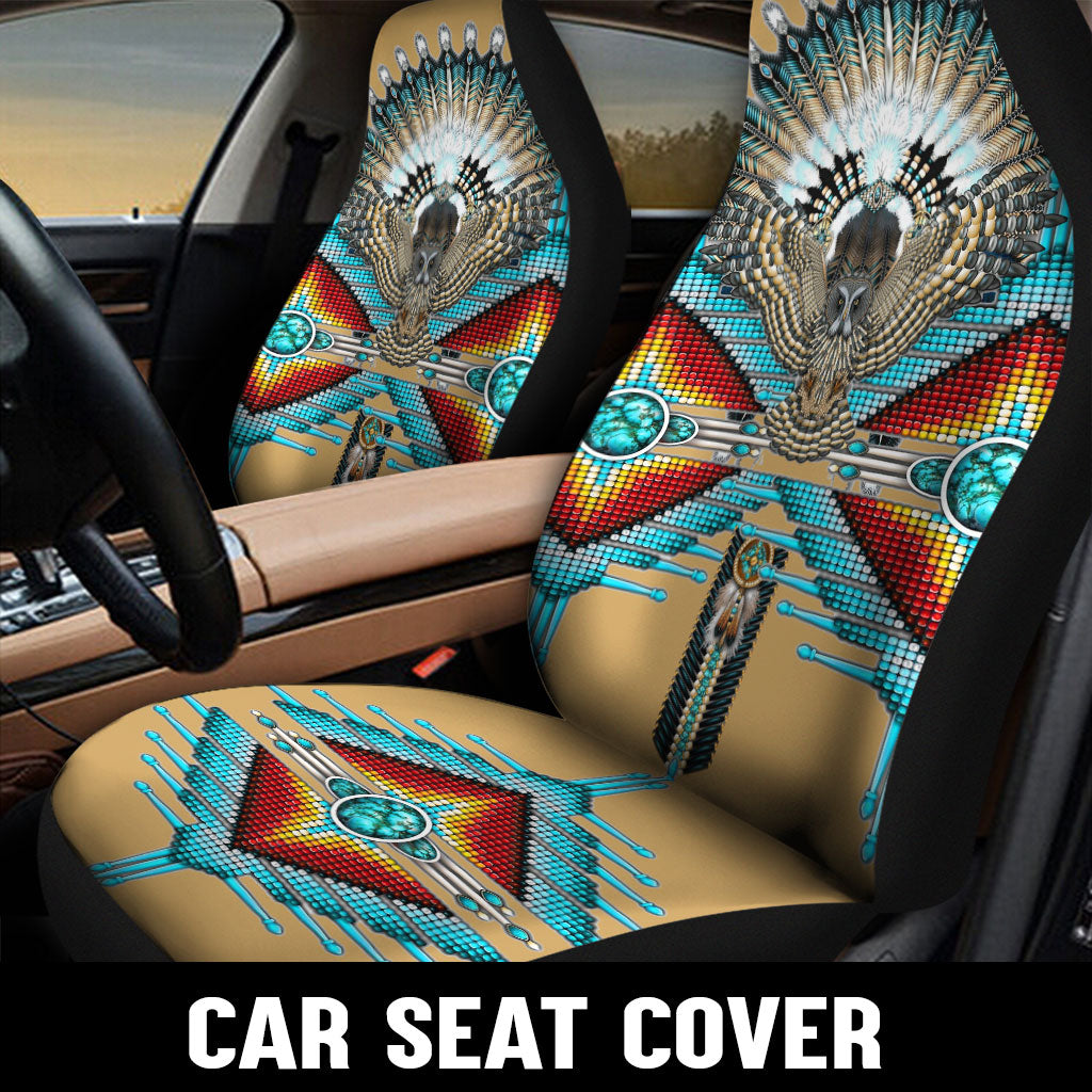 WelcomeNative Native Car Seat Cover, 3D Car Seat Cover , All Over Print Car Seat Cover