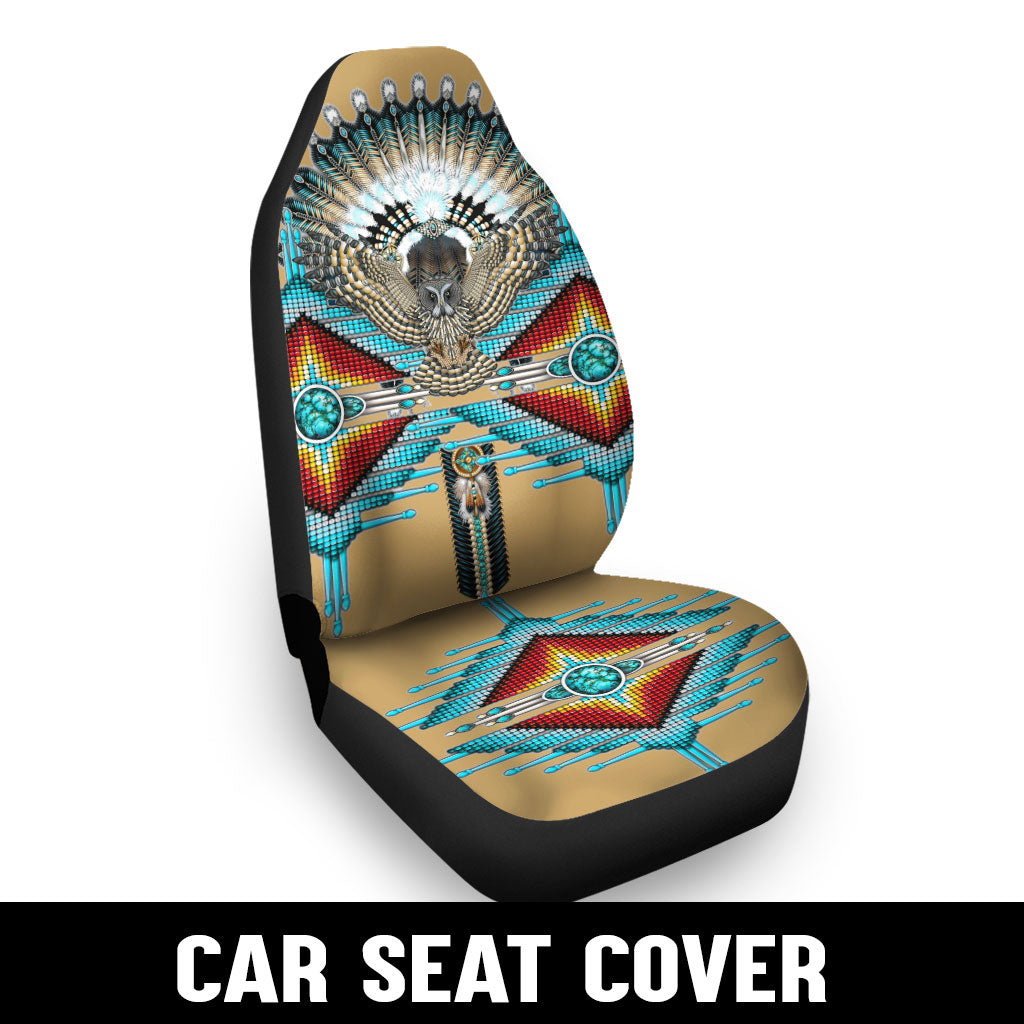 WelcomeNative Native Car Seat Cover, 3D Car Seat Cover , All Over Print Car Seat Cover