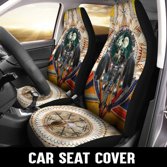 WelcomeNative Native Car Seat Cover, 3D Car Seat Cover , All Over Print Car Seat Cover - Design #33