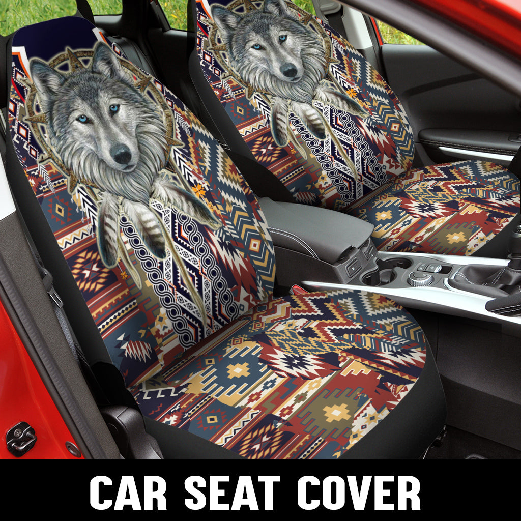 WelcomeNative Native Car Seat Cover, 3D Car Seat Cover , All Over Print Car Seat Cover