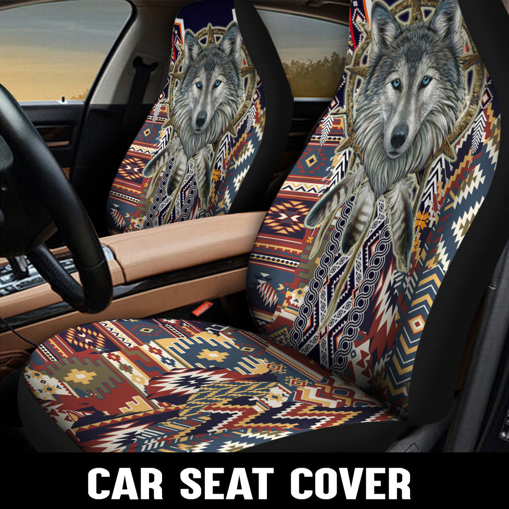 WelcomeNative Native Car Seat Cover, 3D Car Seat Cover , All Over Print Car Seat Cover