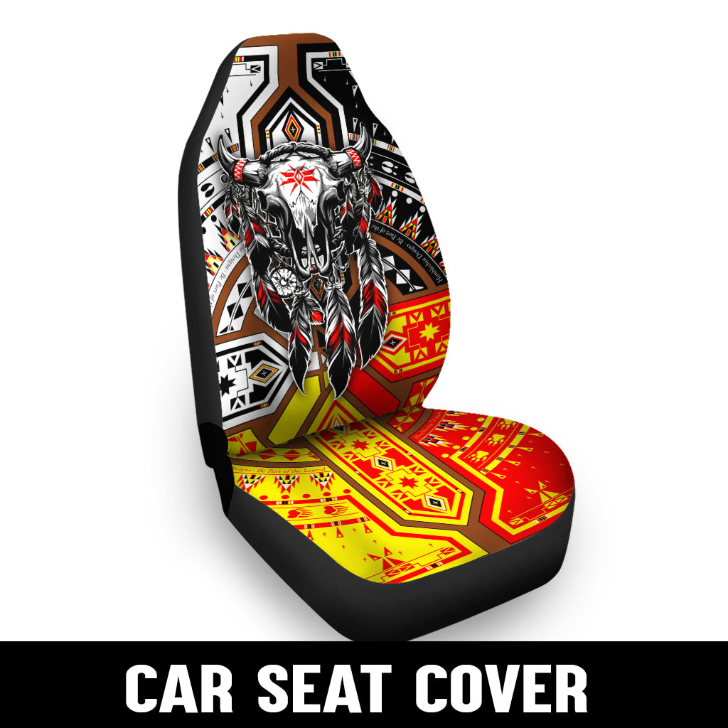 WelcomeNative Native Car Seat Cover, 3D Car Seat Cover , All Over Print Car Seat Cover