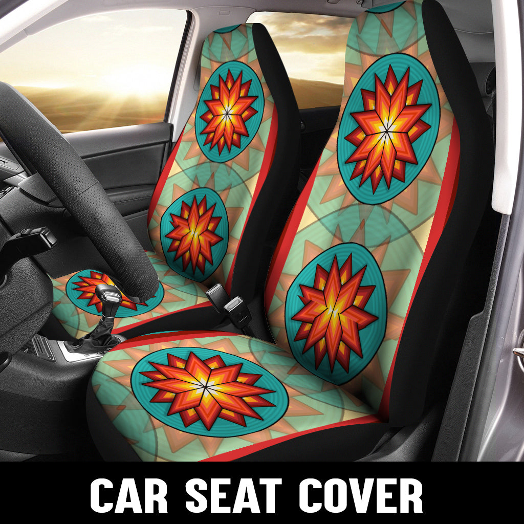 WelcomeNative Native Car Seat Cover, 3D Car Seat Cover , All Over Print Car Seat Cover - Design #38