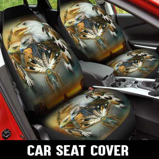 WelcomeNative Native Car Seat Cover, 3D Car Seat Cover , All Over Print Car Seat Cover