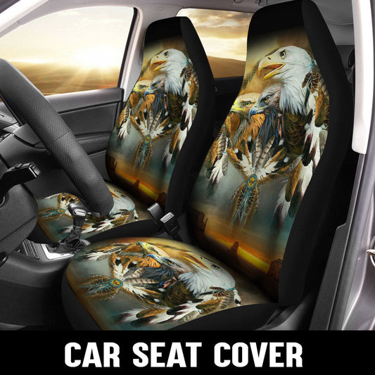 WelcomeNative Native Car Seat Cover, 3D Car Seat Cover , All Over Print Car Seat Cover