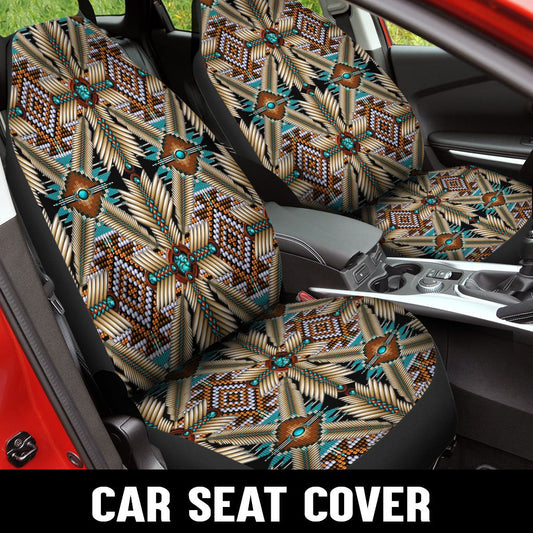 WelcomeNative Native Car Seat Cover, 3D Car Seat Cover , All Over Print Car Seat Cover