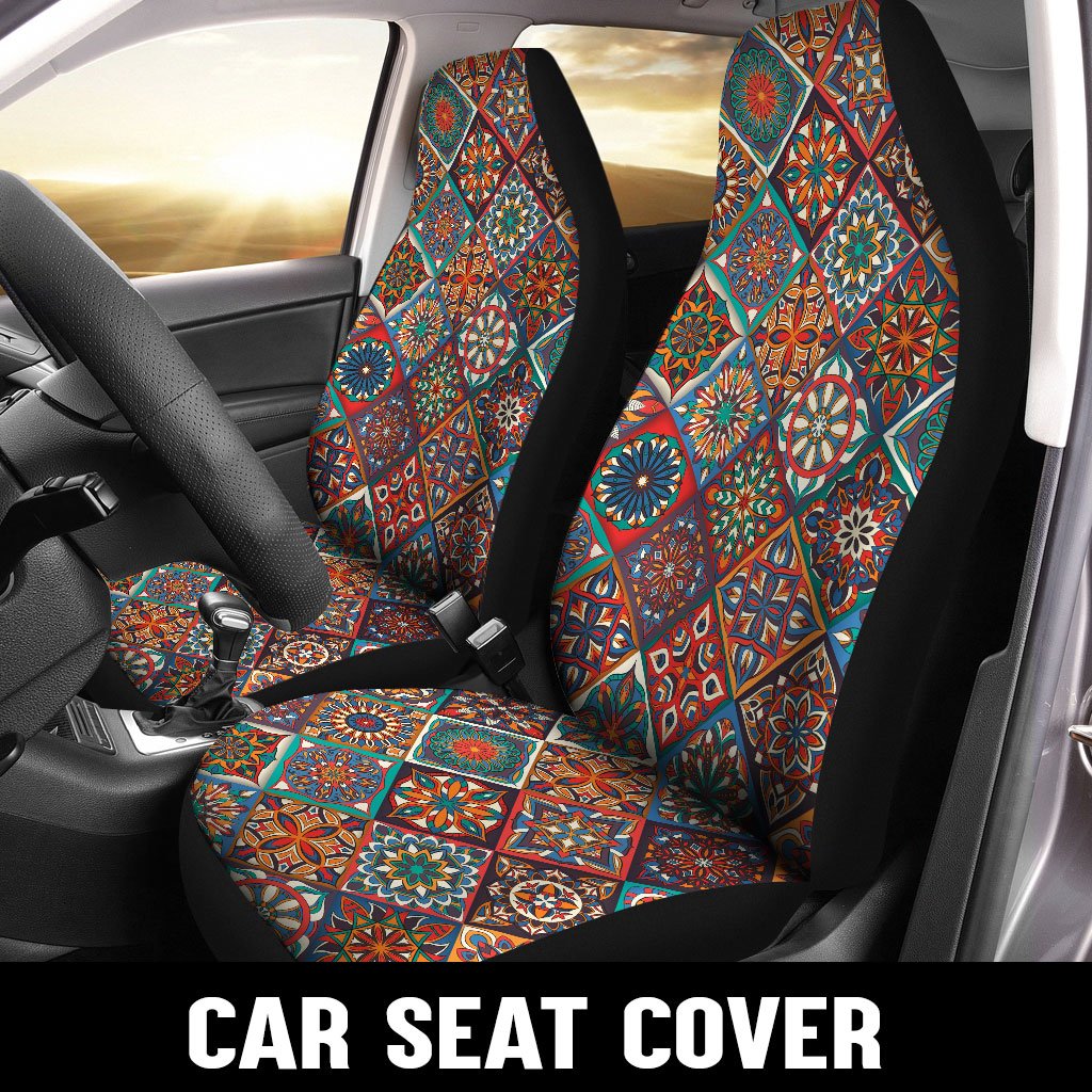 WelcomeNative Native Car Seat Cover, 3D Car Seat Cover , All Over Print Car Seat Cover - Design #51
