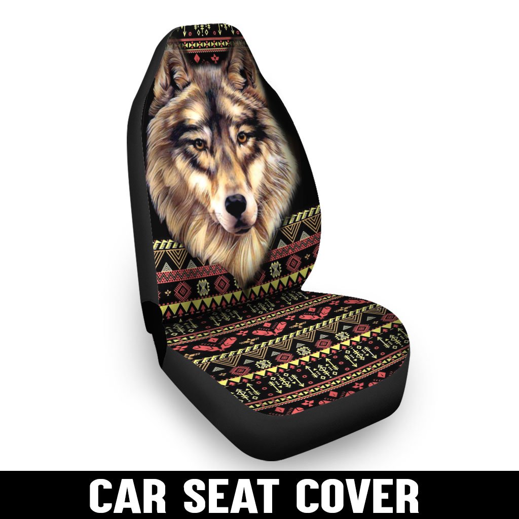 WelcomeNative Native Car Seat Cover, 3D Car Seat Cover , All Over Print Car Seat Cover