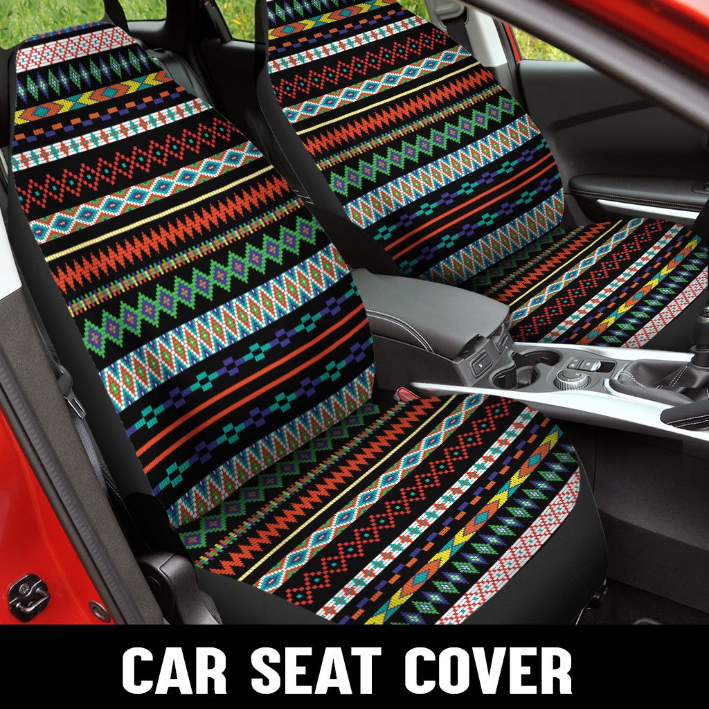 WelcomeNative Native Car Seat Cover, 3D Car Seat Cover , All Over Print Car Seat Cover - Design #69