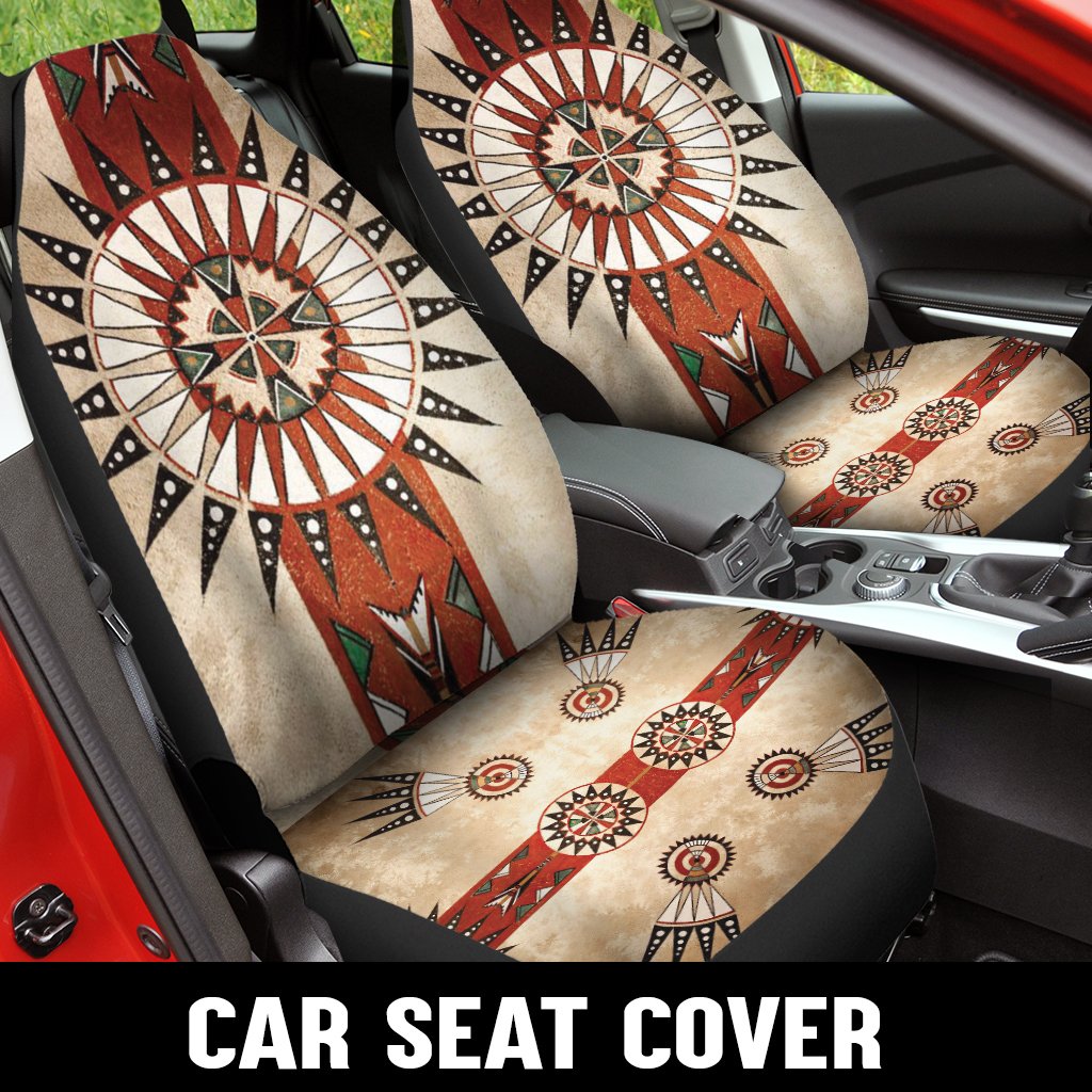 WelcomeNative Native Car Seat Cover, 3D Car Seat Cover , All Over Print Car Seat Cover