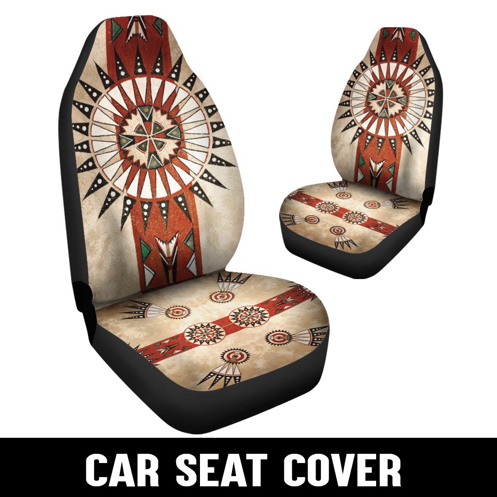 WelcomeNative Native Car Seat Cover, 3D Car Seat Cover , All Over Print Car Seat Cover