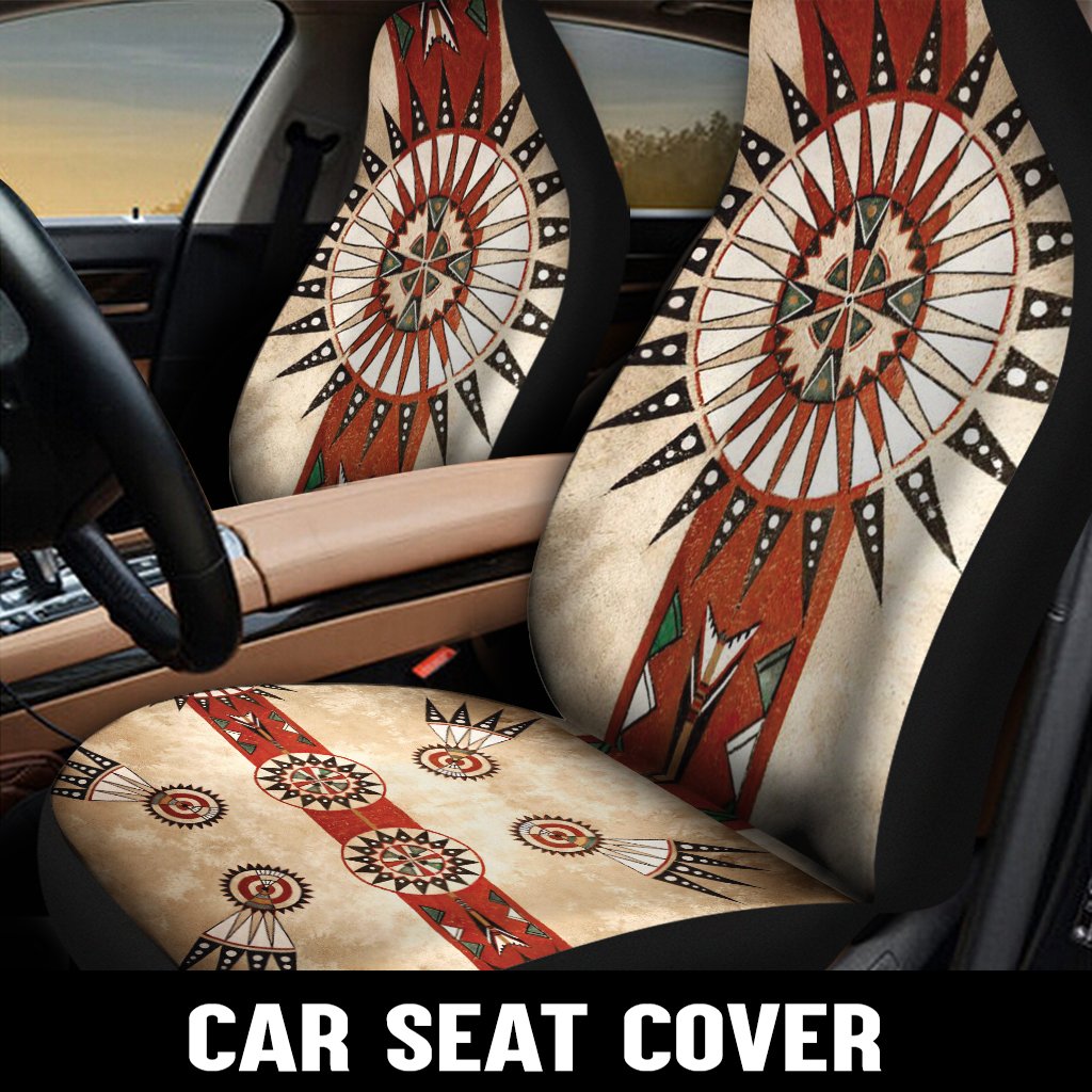 WelcomeNative Native Car Seat Cover, 3D Car Seat Cover , All Over Print Car Seat Cover