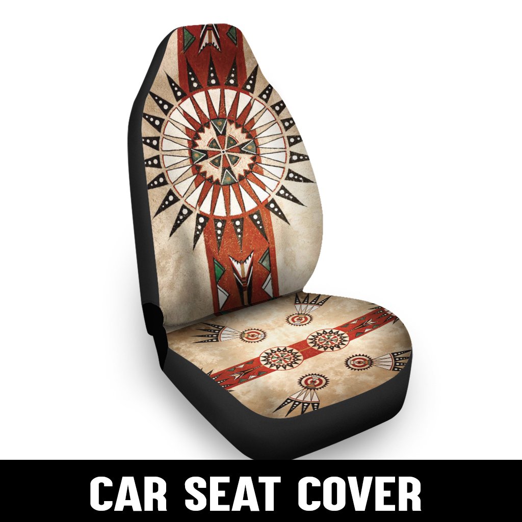 WelcomeNative Native Car Seat Cover, 3D Car Seat Cover , All Over Print Car Seat Cover