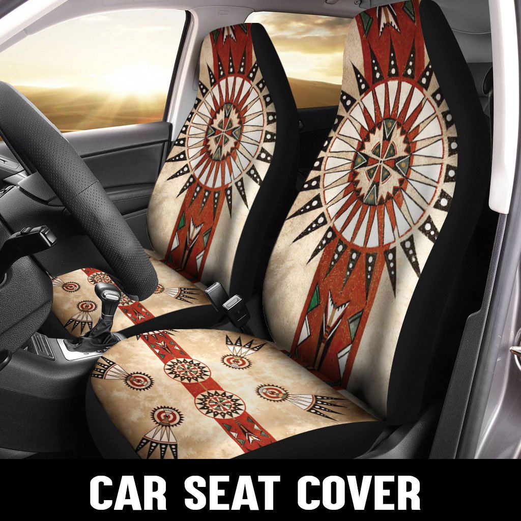 WelcomeNative Native Car Seat Cover, 3D Car Seat Cover , All Over Print Car Seat Cover