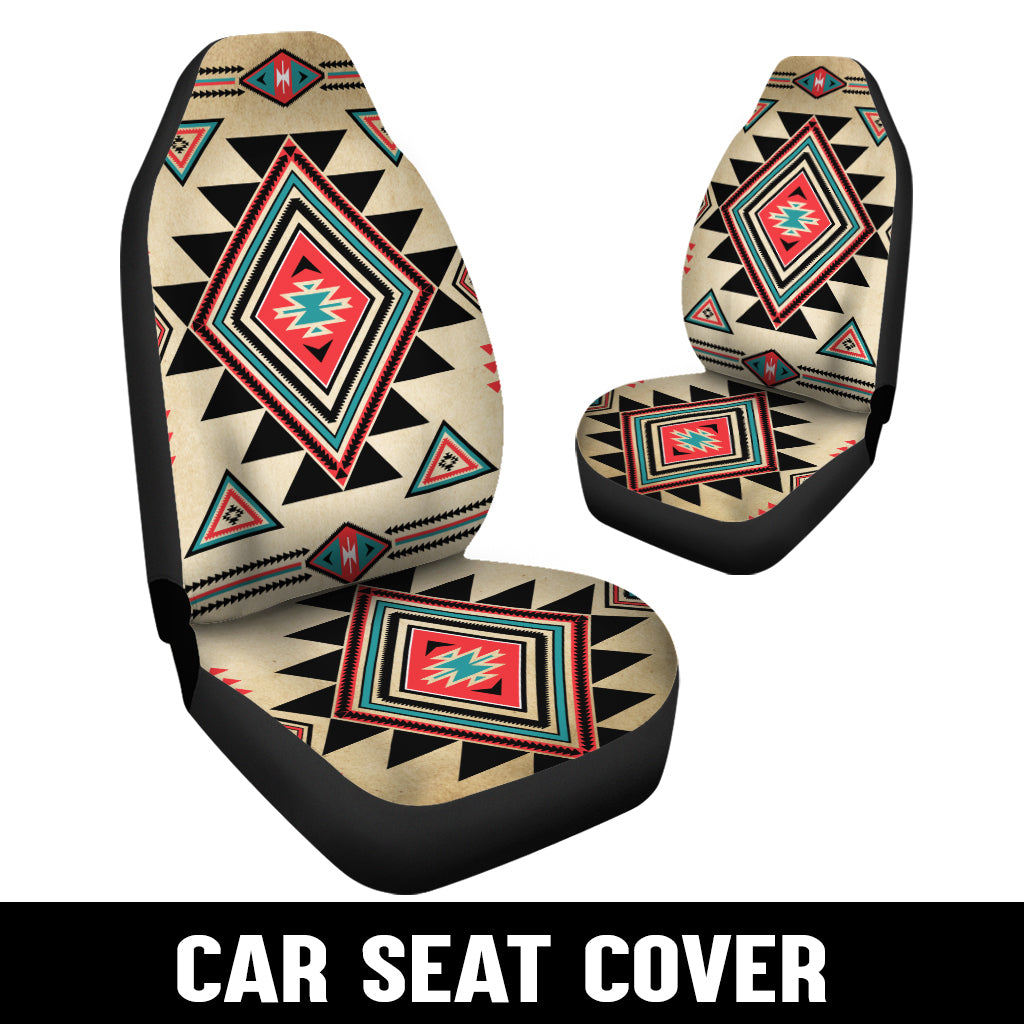 WelcomeNative Native Car Seat Cover, 3D Car Seat Cover , All Over Print Car Seat Cover - Design #0094