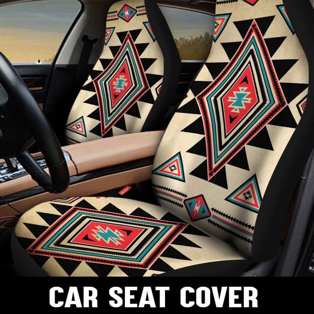WelcomeNative Native Car Seat Cover, 3D Car Seat Cover , All Over Print Car Seat Cover - Design #0094