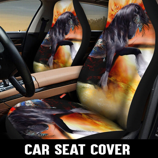 WelcomeNative Native Car Seat Cover, 3D Car Seat Cover , All Over Print Car Seat Cover - Design #0095