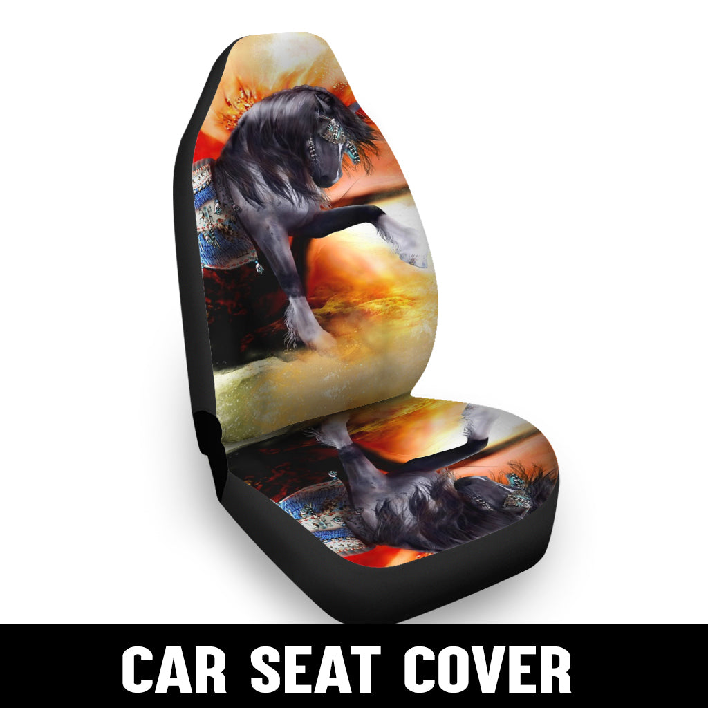 WelcomeNative Native Car Seat Cover, 3D Car Seat Cover , All Over Print Car Seat Cover