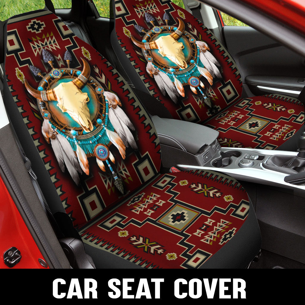 WelcomeNative Native Car Seat Cover, 3D Car Seat Cover , All Over Print Car Seat Cover