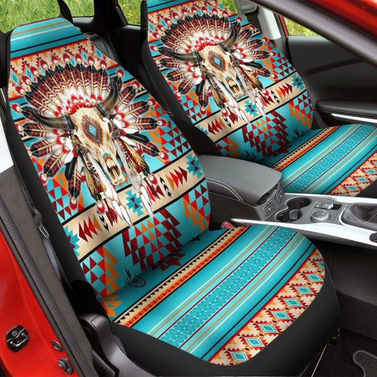 WelcomeNative Native Car Seat Cover, 3D Car Seat Cover , All Over Print Car Seat Cover - Design #0100