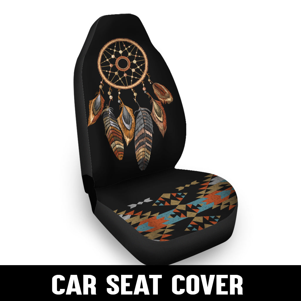 WelcomeNative Native Car Seat Cover, 3D Car Seat Cover , All Over Print Car Seat Cover