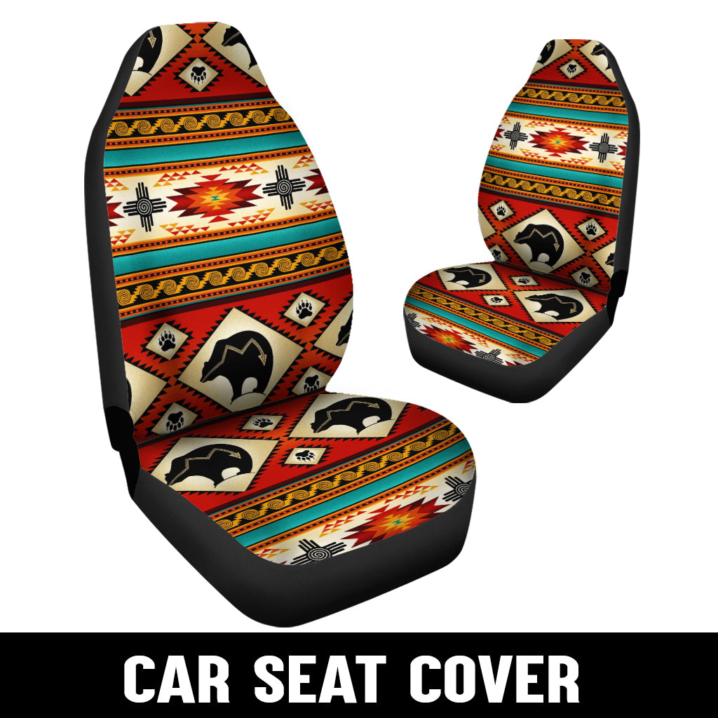 WelcomeNative Native Car Seat Cover, 3D Car Seat Cover , All Over Print Car Seat Cover